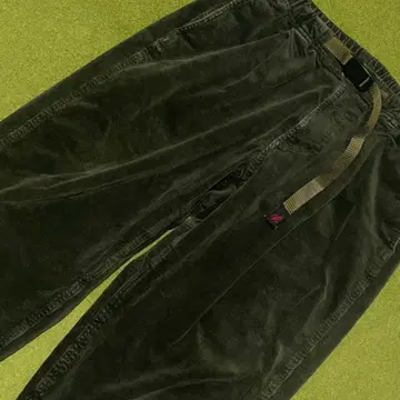 스테디셀러 그라미치 코듀로이 클라이밍 팬츠 올리브 그린 L