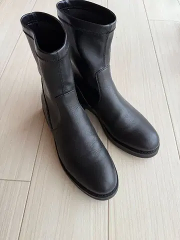 nouer  숏부츠 가죽부츠 블랙 38 야마다야