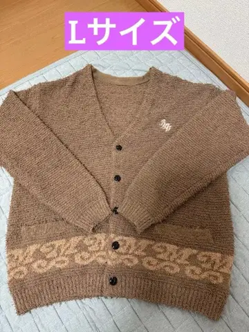 ShowMinorSavage 자카드 가디건 쇼마이너서베이지