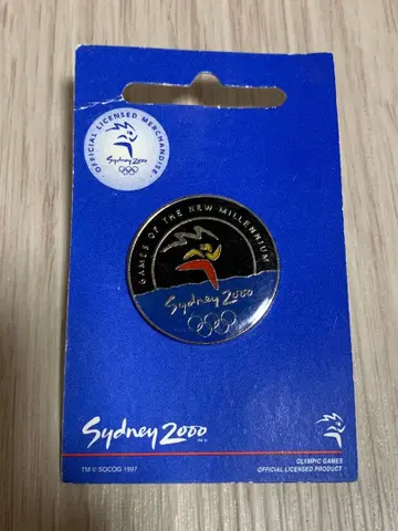 [ 미사용 ] 시드니 올림픽 2000 핀 배지
