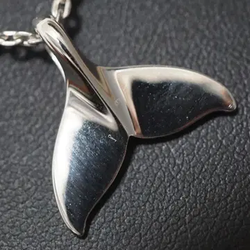 작은 돌핀 테일 실버 925 펜던트 탑 특별한 액세서리