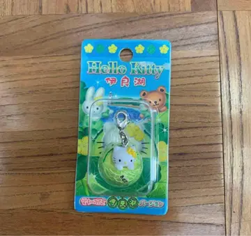 지역 한정 헬로키티 키티 참 지퍼 마스코트 아이치 이라코 한정판