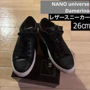 NANO universe [ Damerino ] 가죽 스니커즈 26cm
