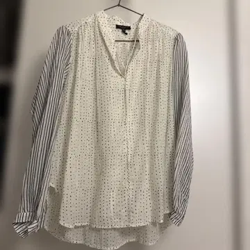 rag & bone 도트 무늬 긴팔 셔츠