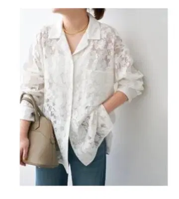 spick and span 레이스 셔츠 긴팔