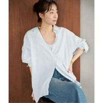 택 포함 새상품 플라주 fluffy wide 셔츠