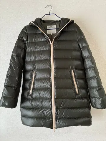 언타이틀 다운 코트 다운 자켓 아우터 카키 M