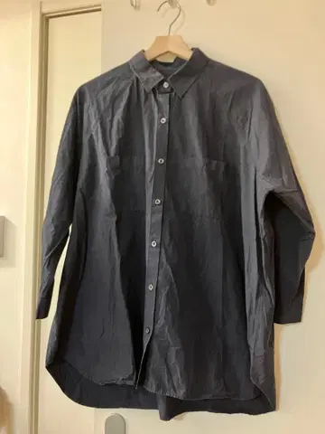 농후 네이비 셔츠