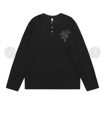 헨리 크로스 롱 슬리브 T셔츠