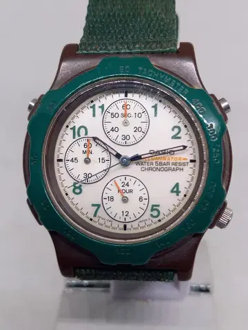 CASIO 크로노그래프 손목시계 일루미네이터