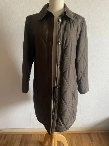 엘르미다 퀼팅 코트 브라운 11호