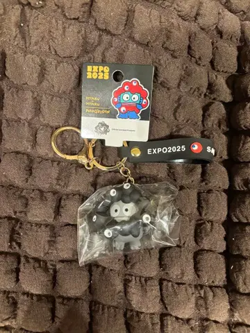 한교동 만박 블랙 미야쿠미야쿠 산리오 키링