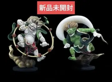 일본의 보물 불상 입체 도감 2 풍신 뇌신 풀 채색 세트 미개봉 새상품