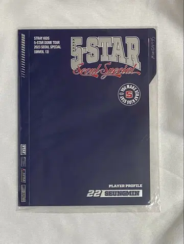 StrayKids 5star 서울 콘서트 승민 프로필 세트