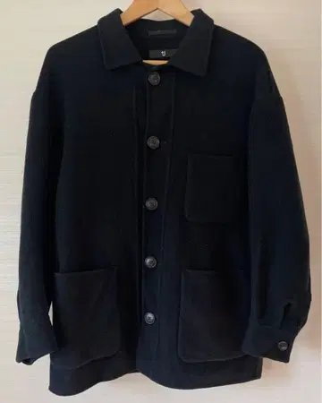 UNIQLO +J 울 블렌드 오버 사이즈 셔츠 자켓 XS