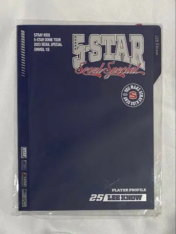 StrayKids 5star 서울콘 리노 프로필 세트