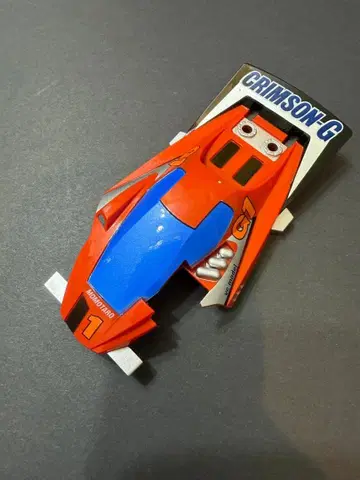 미니 사륜구동 크림슨 글로리 플라스틱 바디 도색 완료