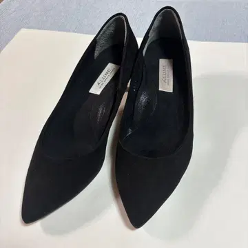 ALUNE 블랙 스틸레토 펌프스 23.0 세븐투엘브서티