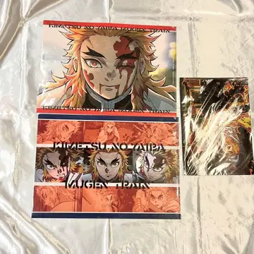 귀멸의 칼날 무한열차편 렌고쿠 쿄쥬로 런치 매트 케이스