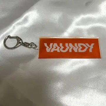 VAUNDY 로고 키링 오렌지