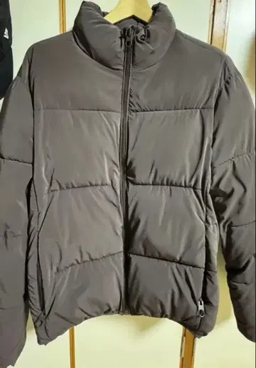 ZARA 브라운 다운 자켓 US L 사이즈