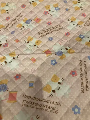 초레어! 레어! 산리오 마쉬멜로우 같은 폭신폭신 냥코 원단 조각