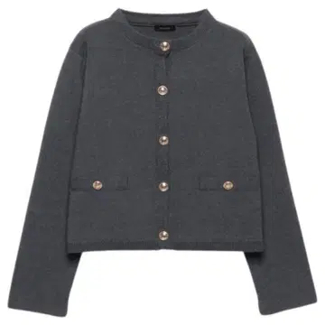 anuans/ 노카라 니트 자켓