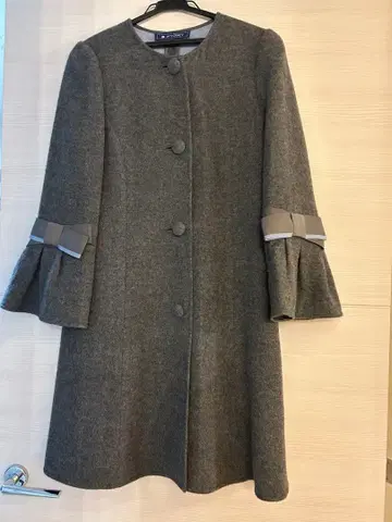 M'S GRACY 소매 리본 코트 사이즈 38