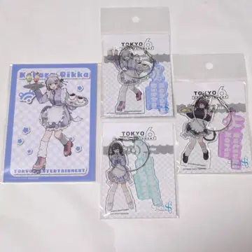 TOKYO6 와이어 아크릴 키링 세트 저지 메이드