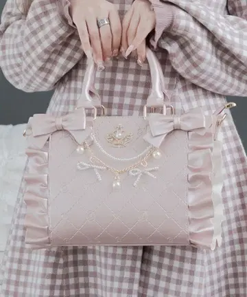 Pal elfy 모노그램 공주 이타백 팔엘피 이타백 핑크