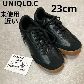 [미사용] UNIQLO.C 스웨이드 콤비네이션 스니커즈