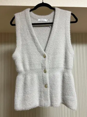 미사용 새상품 미니 샤기 페플럼 베스트