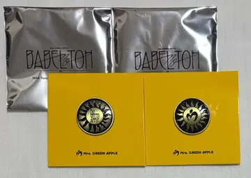 미세스 그린애플 바벨탑 굿즈 가챠 핀즈 B, 핀즈 C 2점 set