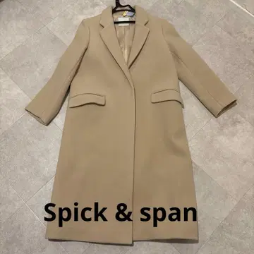 spick&span 체스터 코트 S 사이즈 아이보리