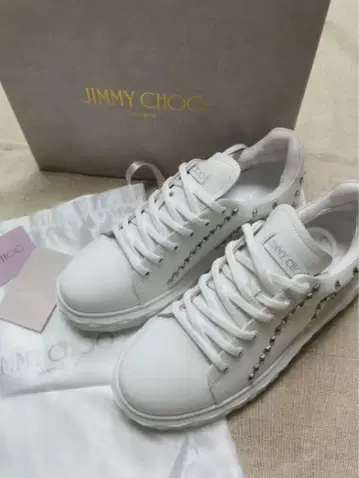 지미추 다이아몬드 스니커즈 화이트 38사이즈