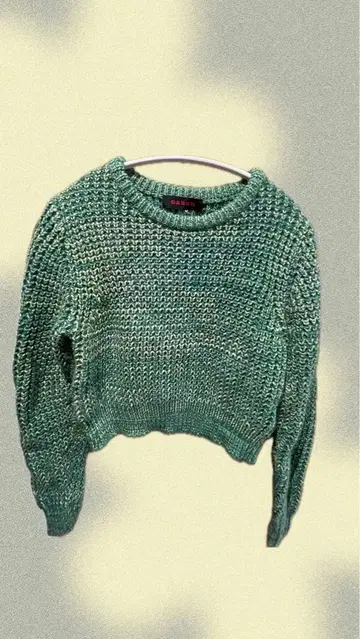 CABaN 그린 계열 니트 스웨터 F 사이즈
