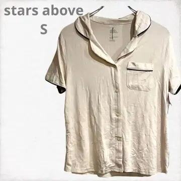 stars above 반팔 셔츠 S 베이지색