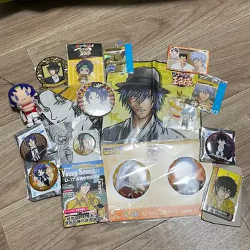 리캇카 유키무라 세이이치 니오 마사하루 아크릴 키링 배지 세트