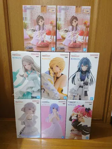 학원 아이돌 마스터 외 피규어 8체 세트