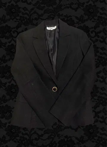 NATURAL BEAUTY BASIC 블랙 테일러드 자켓 M