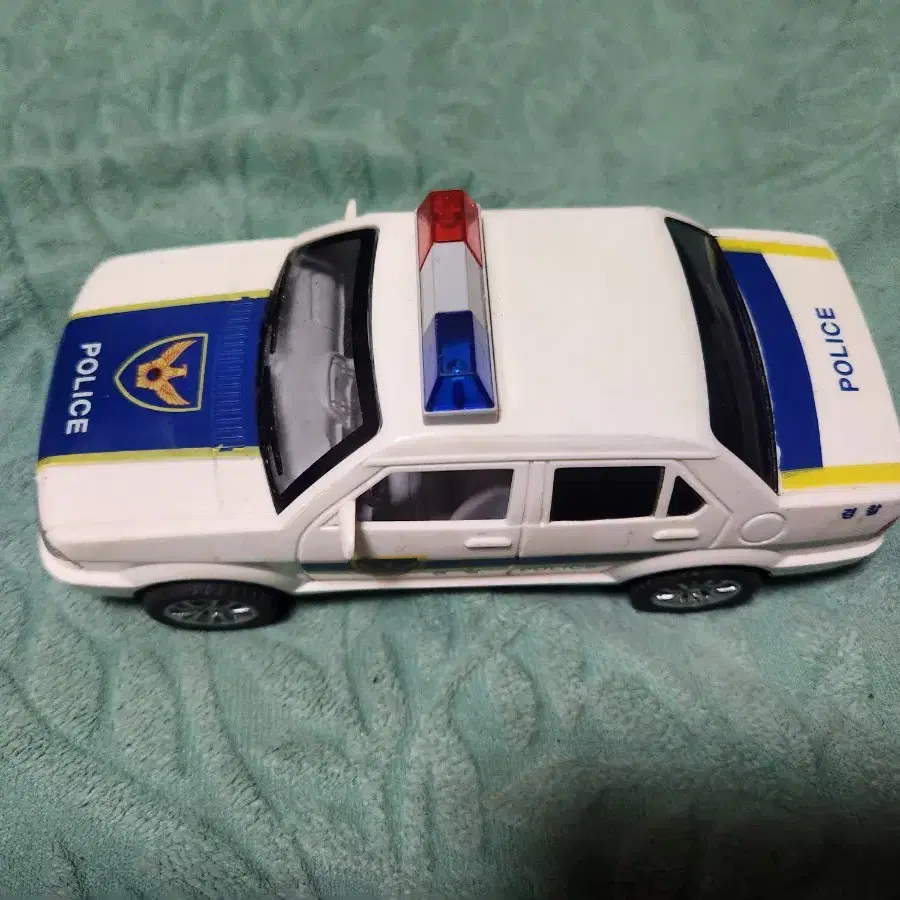 미니 경찰차 장난감 모형