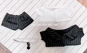 [ 익명 배송 ] 10cm 봉제 인형용 정장 세트 의류 러브브