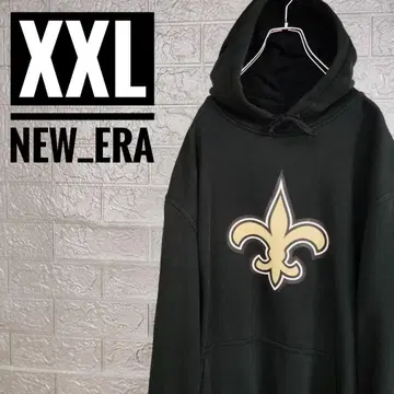 뉴에라 NEWERA 뉴올리언스 세인츠 구제 의류 후드 맨투맨 블랙 XXL