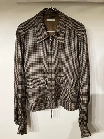 MATSUFUJI Cupra Check Zip-up Jacket