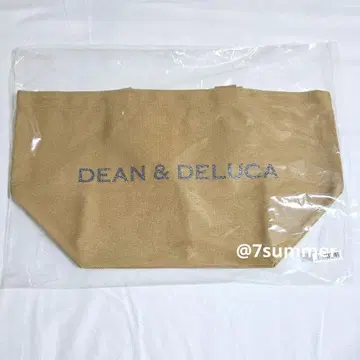 [ 미개봉 새상품 ] DEAN & DELUCA 차리티 토트 카페오레 S