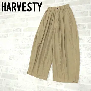 HARVESTY 하베스티 크롭 서커스 팬츠 사이즈 1