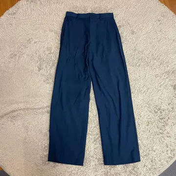 MISTERGENTLEMAN 와이드 팬츠 블루