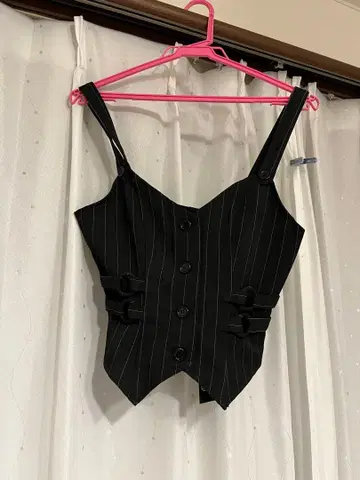 KILLSTAR Vest Black Mystiqueaux 킬스타 베스트