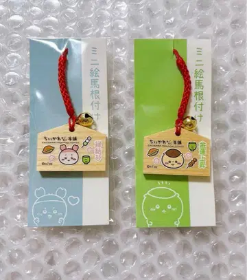 치이카와 (먼작귀) 모구모구 본점 미니 그림 부적 세트