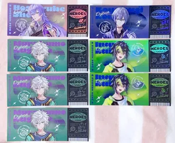 HEROES Half Anniversary 티켓풍 카드 Dytica